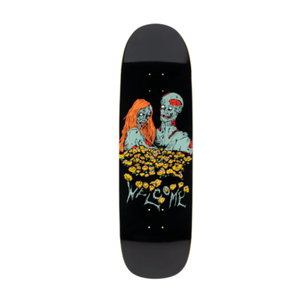 Welcome Skateboards - Zombie Love on Boline 9.25" -  Black
