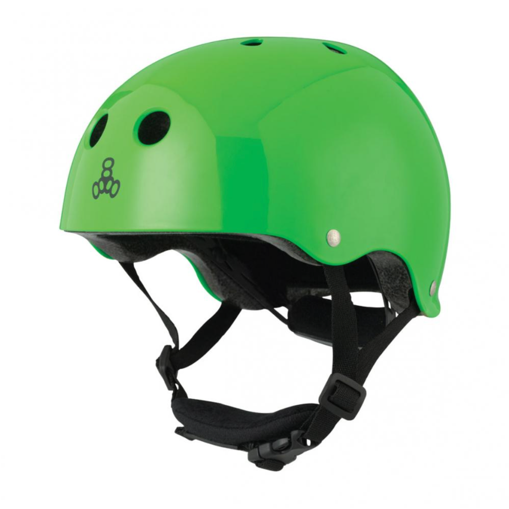 Triple 8 - Youth Lil Glossy Green Helmet - Youth