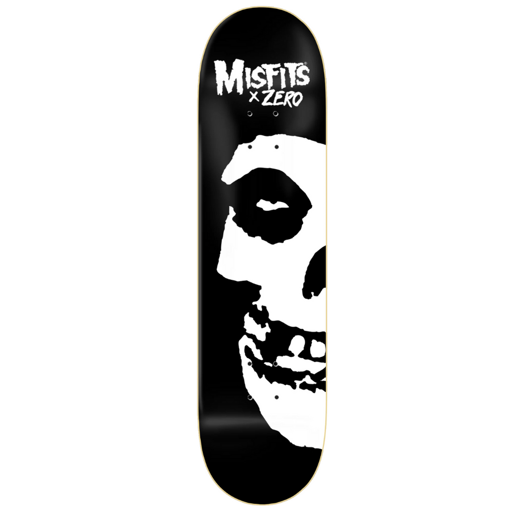 Zero - Skateboard Deck Misfits Fiend Skull Left - 8.25"