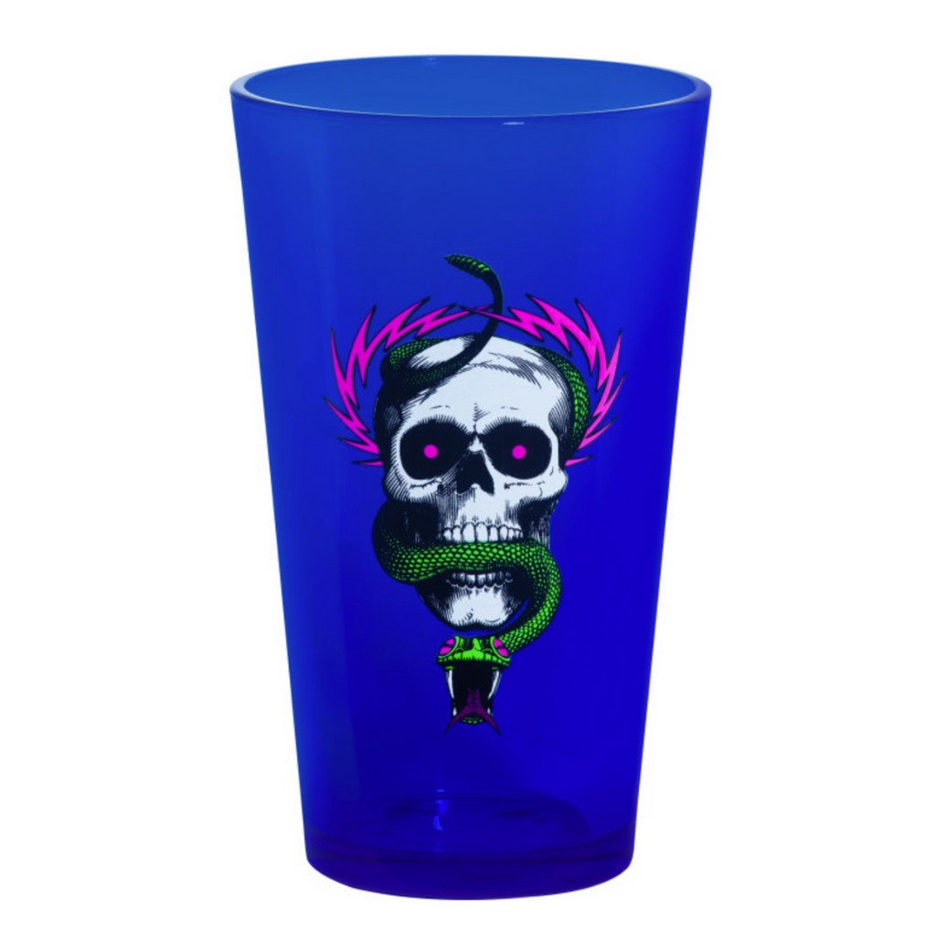 Powell Peralta - Pint Glass McGill Skull & Snake - Blacklight