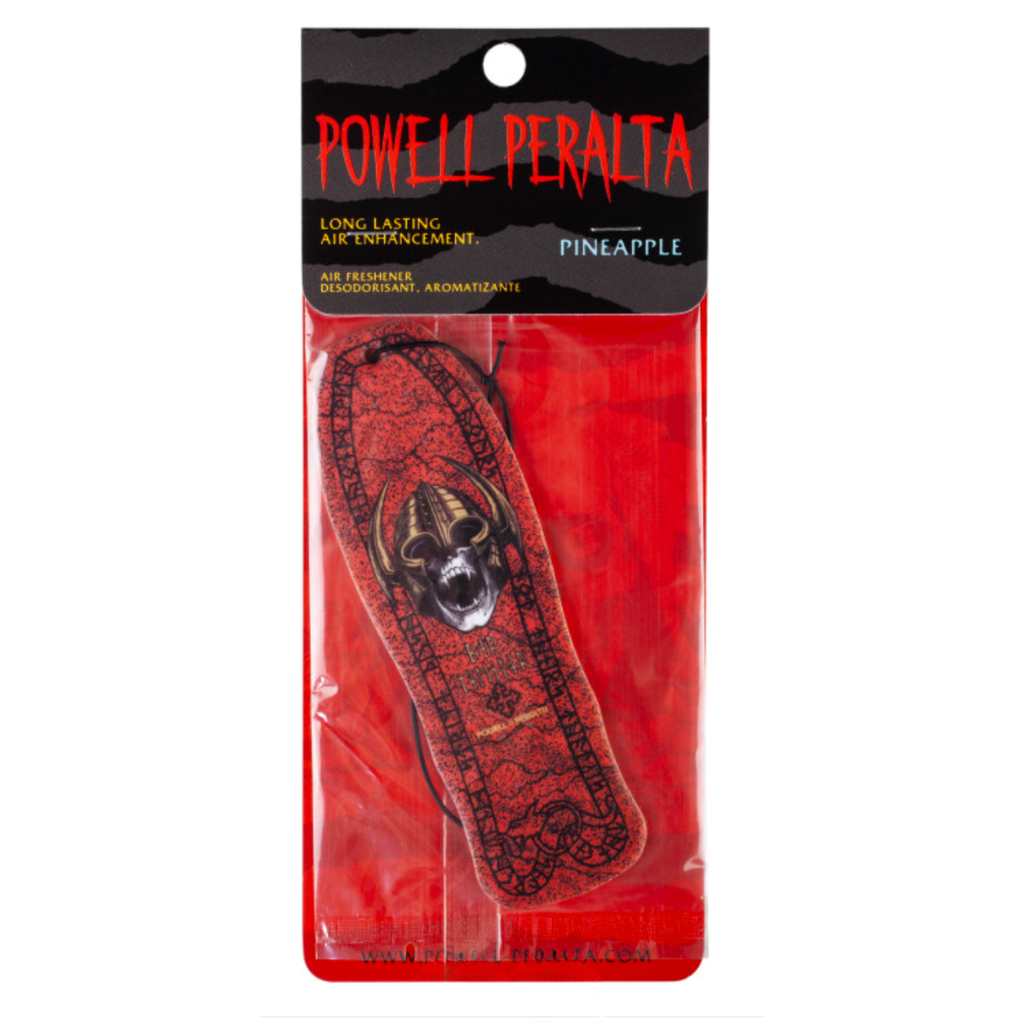 Powell Peralta - Per Welinder Nordic Skull Red Air Freshener - Pineapple Scent