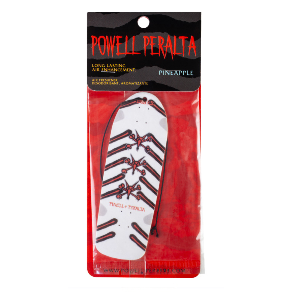 Powell Peralta - Rat Bones White Air Freshener - Pineapple Scent