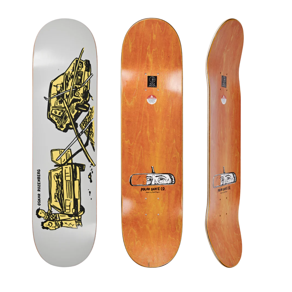 Polar Skate Co - Oskar Rozenberg - Drivers License - 7.875"