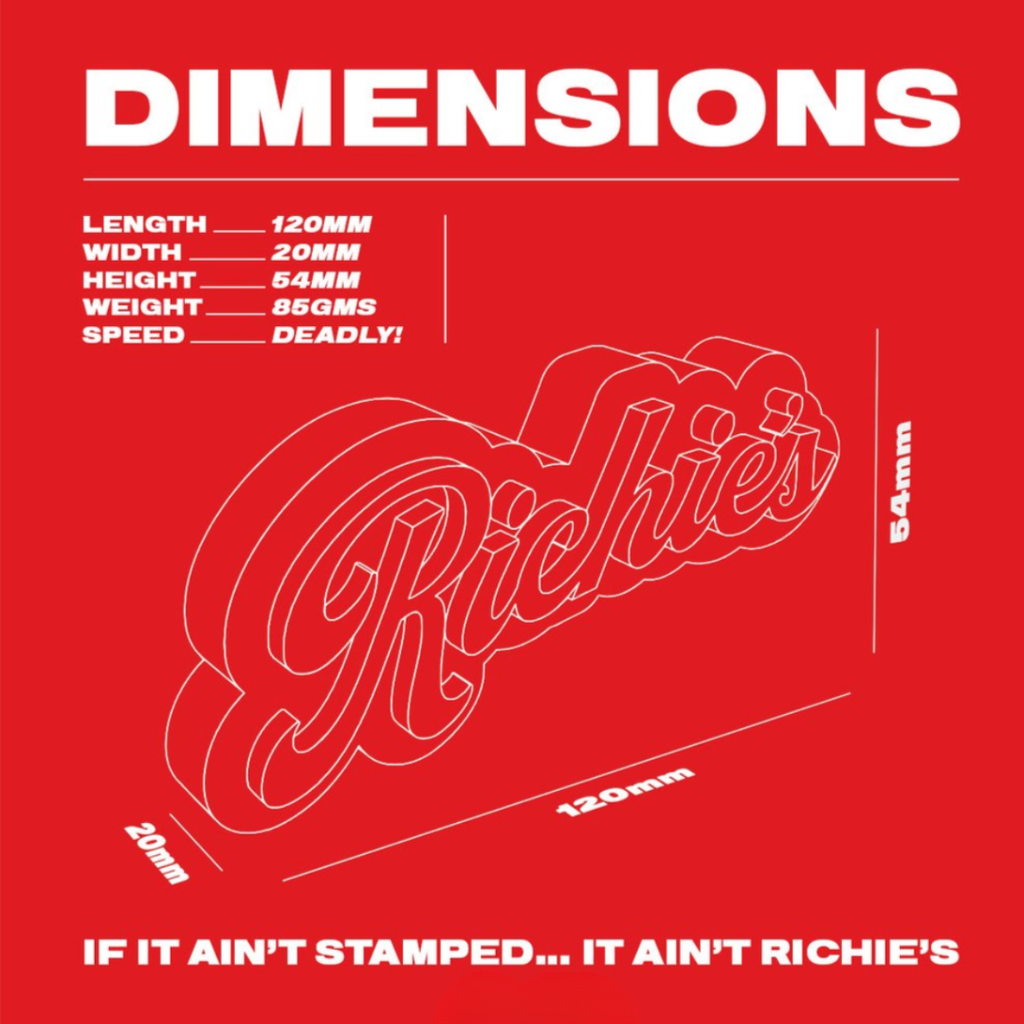 Richie's Skate Wax - Signature Skateboard Wax - Red