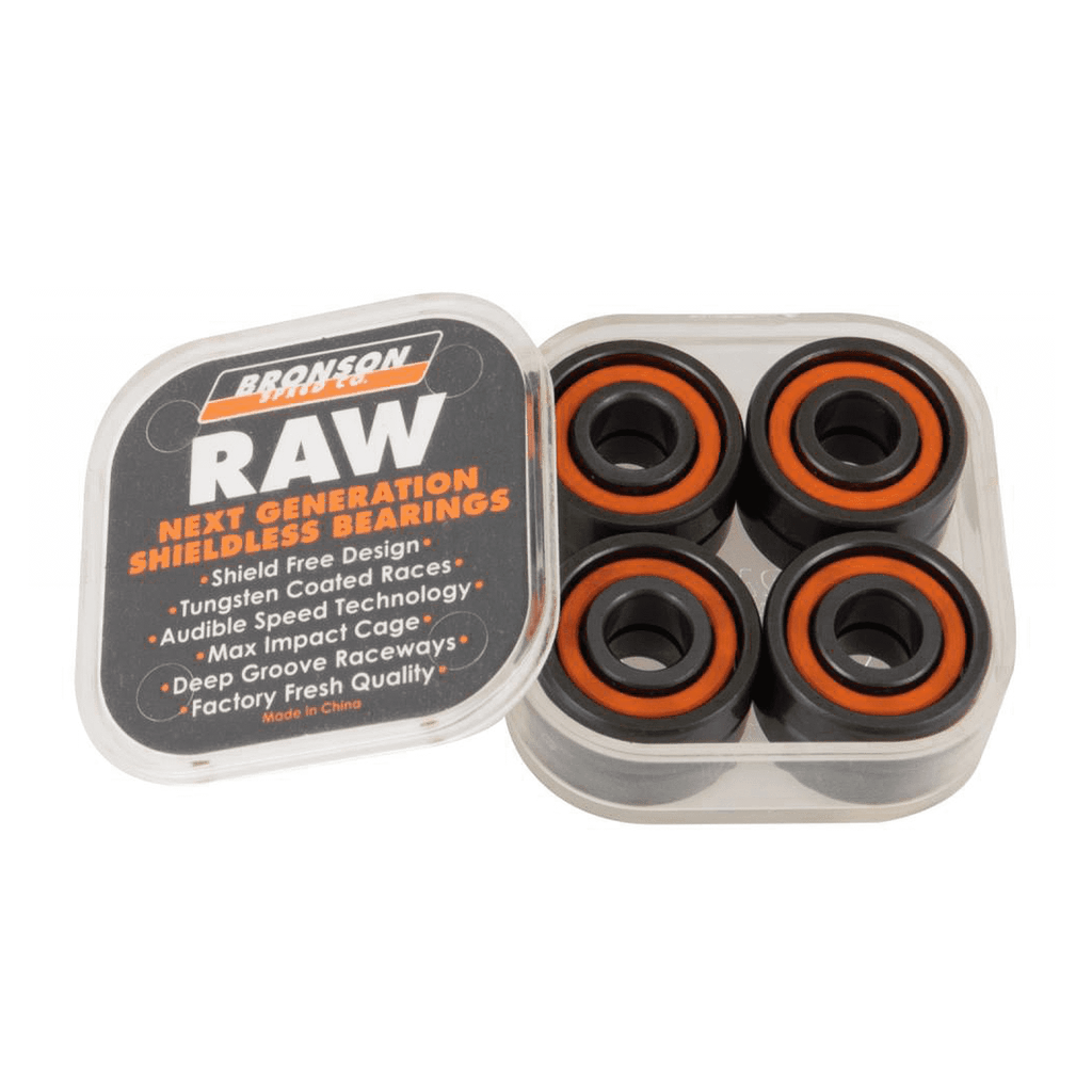 Bronson Speed Co. Raw Shieldless Bearings